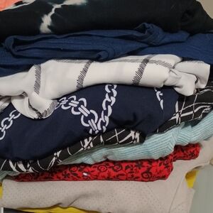 Assorted Patterned Clothing Bundle